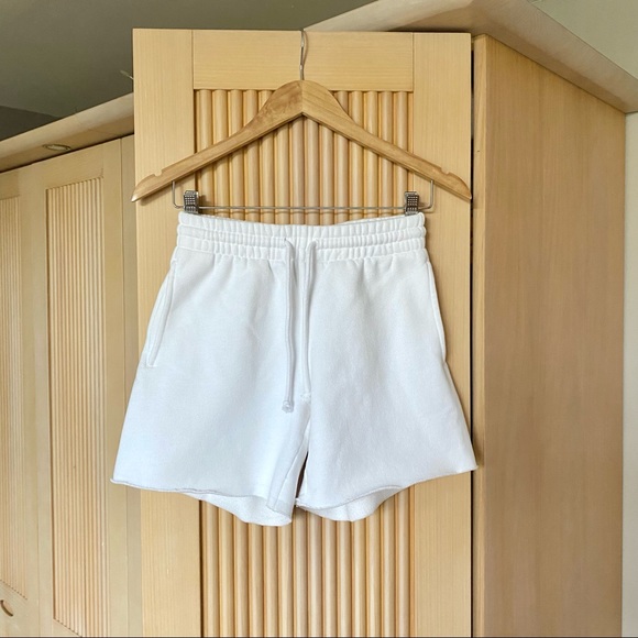 TNA Pants - Aritzia Tna cozy fleece boyfriend sweatshorts